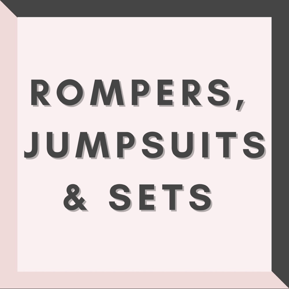 ✨ ROMPERS/JUMPSUITS ✨